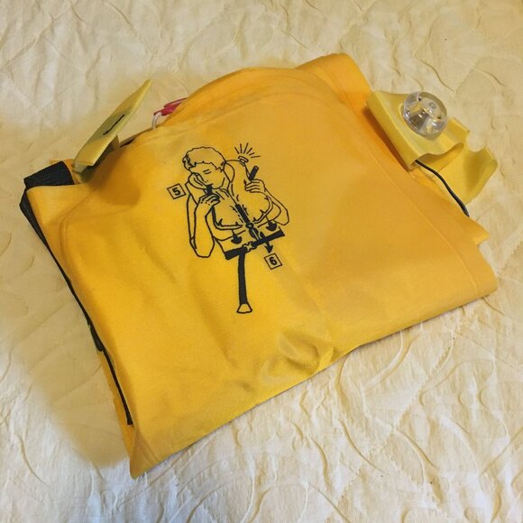 Aircraft Life Vest Inflatable Jacket Child Sized #1 - Picture 6 of 11